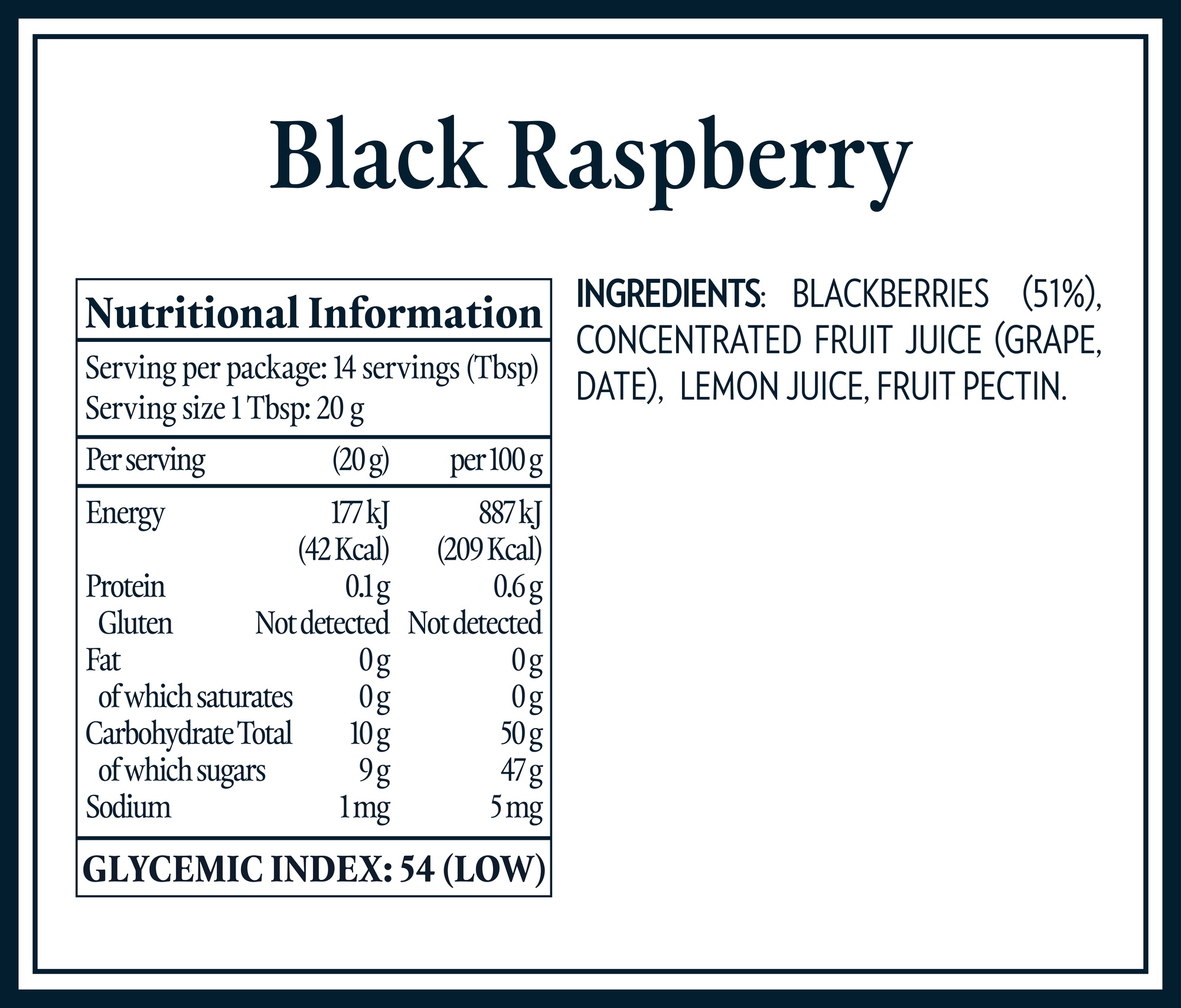 Nutrition Tables & Ingredients_AUS_black raspberry