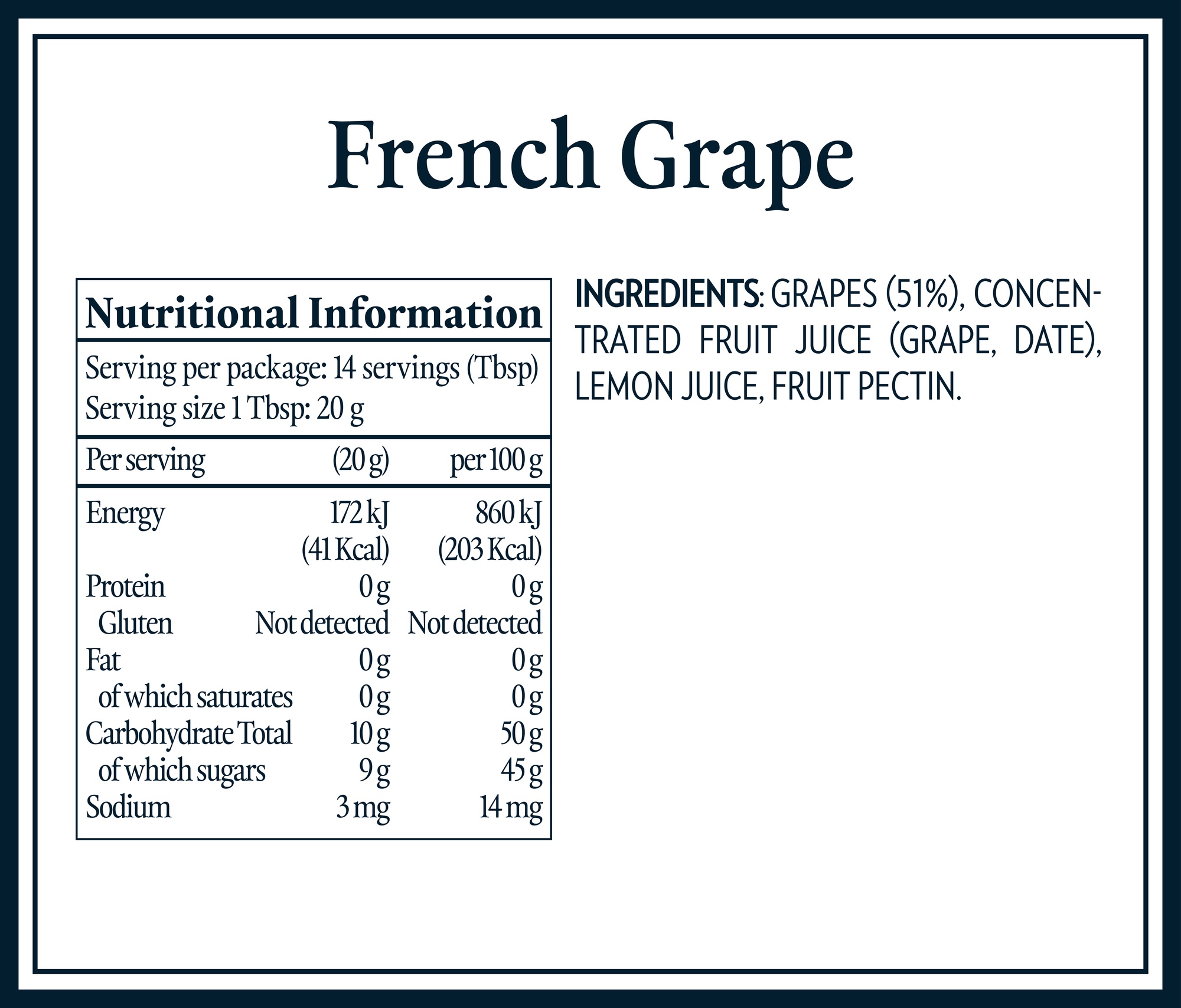 Nutrition Tables & Ingredients_AUS_french grape