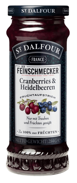 St Dalfour Cranberry & Heidelbeere